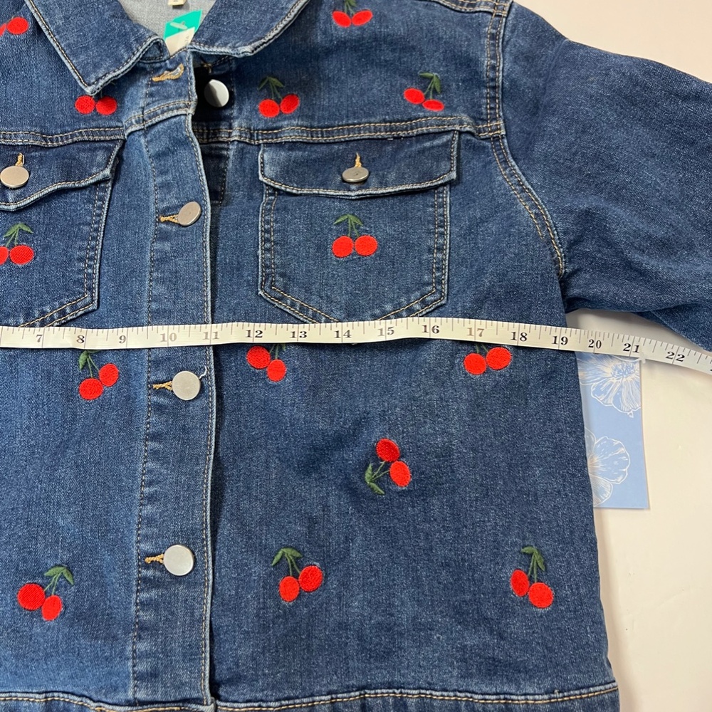 POPPY & GRACE LAURENE DENIM JACKET NEW XL - Picture 5 of 6
